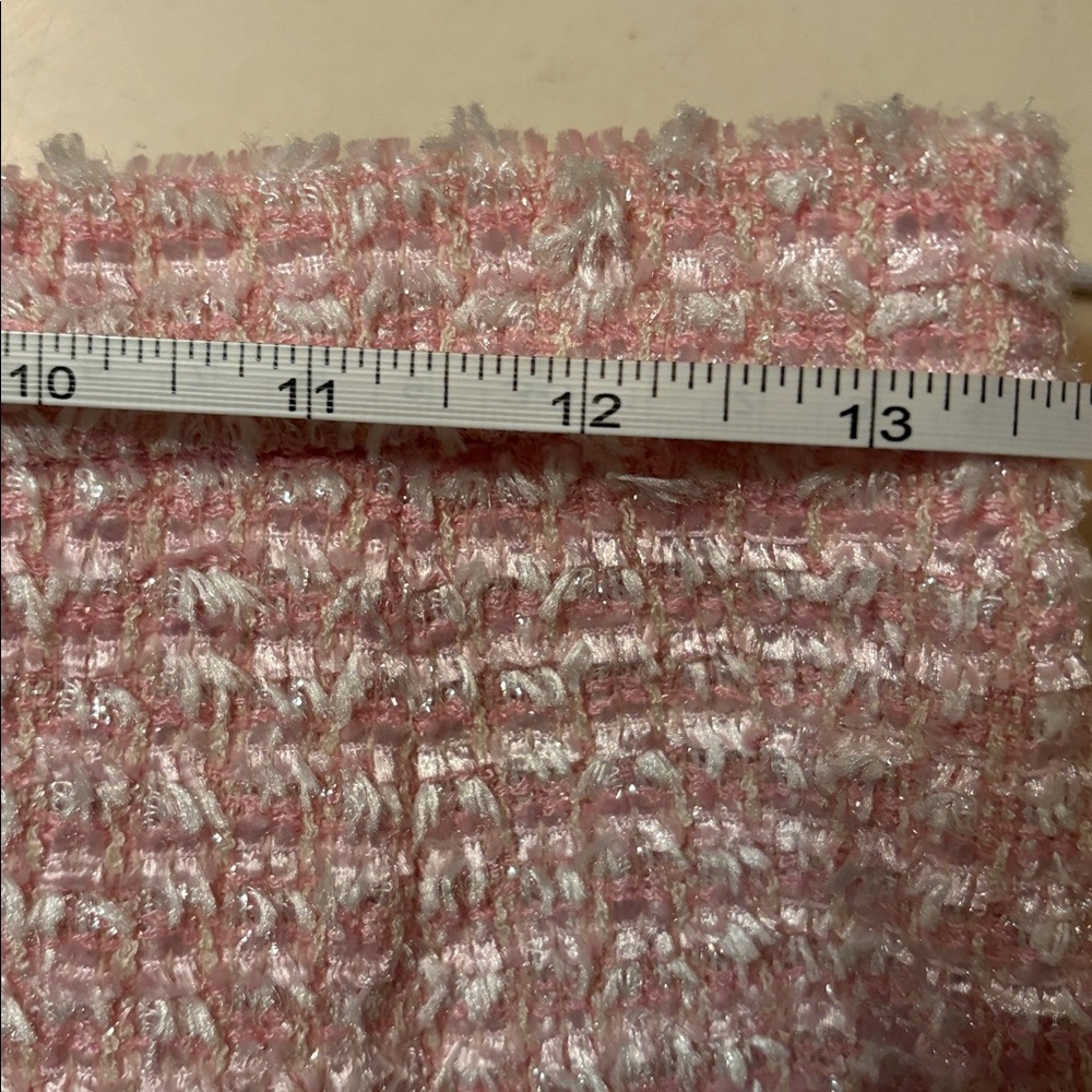 Escada Couture Pink Tweed Skirt - Picture 8 of 11